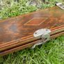 Vintage Acme Wood & Metal Clasped Tie Press Image 4