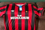 Franco Baresi signed AC Milan jersey