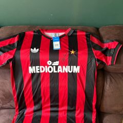 Franco Baresi signed AC Milan jersey