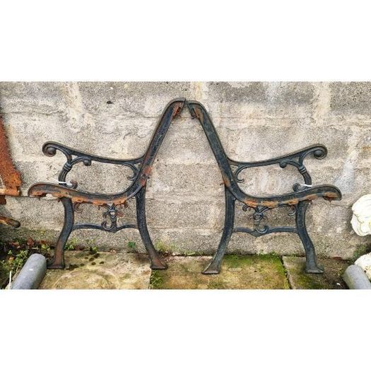 Cast Iron Bench Ends KAS1107