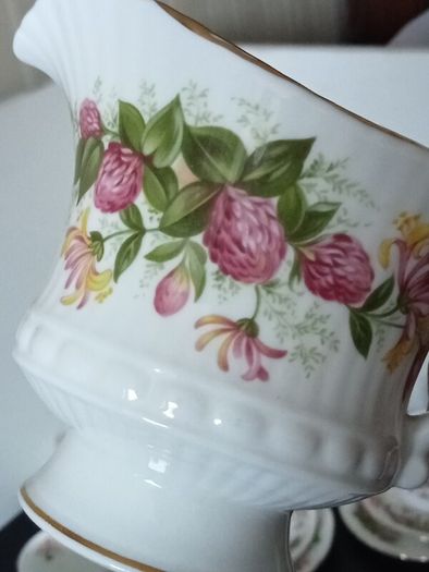 QUEEN'S Fine Bone China Rosina China "Woman and Home" Tea set
