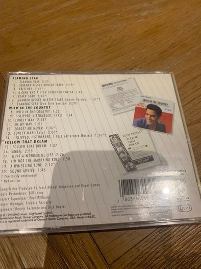 Elvis Presley  Flaming Star / Wild In The Country / Follow That Dream