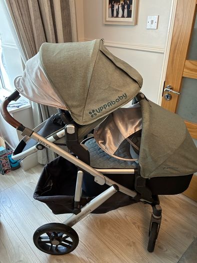 vista uppababy double buggy