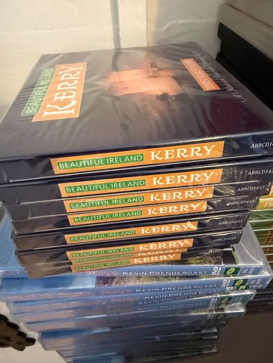 Irish Country, Folk and Comedy CD and DVD Lot. 250 Items. Mostly New and Sealed.