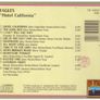 Eagles CD - Hotel California Image 2