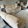3x recliner sofas: 3 & 2-seaters & armchair Image 2
