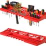 Tool Wall 230 X 78 Cm Stacking Boxes Tool Holder Wall Plate Bracket Rails Garage Image 7