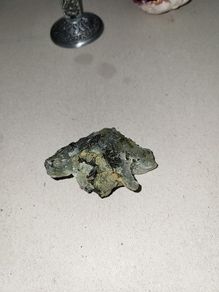 Prehnite druzy specimen