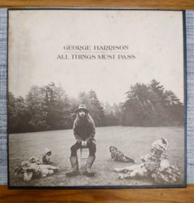 George Harrison "All things must pass"3Lp's Records-Original Box set.1st.press.Exellent cond.