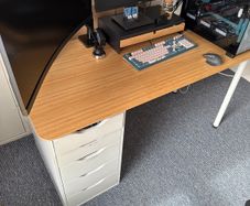 Office desks and chairs