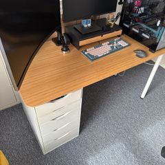 Office desks and chairs