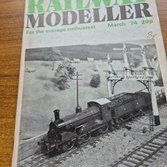 Rare Find: Vintage Railway Modeller March 1974.