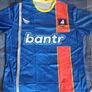 Ted Lasso Bundle - AFC Richmond Lightweight Jersey No. 6 Kent, Believe - Pin Badge & Keyring. Jersey Asian Size 4XL - Similar To 2XL/3XL- Width 63cm, Length 73cm. Image 3