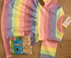 Girls dress and pyjamas