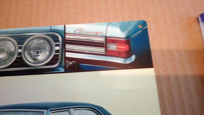 Ford Cortina sign classic car sign