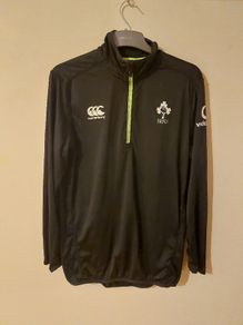 ireland rugby halfzip