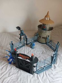 Jurassic Park Playset - Command Compound 1993 Kenner
