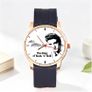 Elvis, The King of Rock n Roll. Black Silicone Strap Image 3