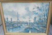 RARE Vintage Alexandre Bridge III/Eiffel Tower