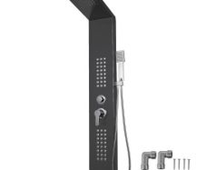 5 in 1 fashion Shower Tower Panel Stainless Steel with shower screen bathroom electric shower (FREE SHIPPING)