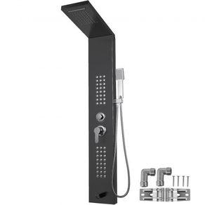 5 in 1 fashion Shower Tower Panel Stainless Steel with shower screen bathroom electric shower (FREE SHIPPING)