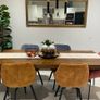 Reclaimed wood dining table Image 5