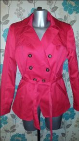 Brand new beautiful H&M pink coat size UK14/16 EUR44