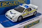 Scalextric Ford RS200 - Police Slot Car ( C4341 classic street )