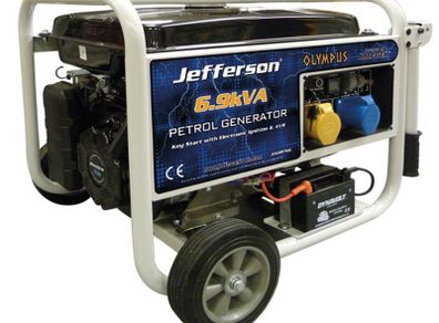 Jefferson 6.9kVA Petrol Generator (Electric Start)