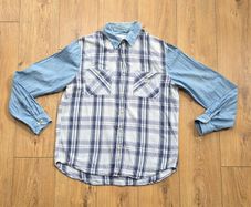 Denim & Supply Ralph Lauren Western Plaid Shirt Size Large