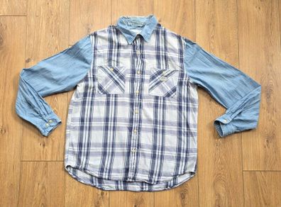 Denim & Supply Ralph Lauren Western Plaid Shirt Size Large