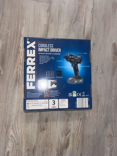 Cordless impact driver