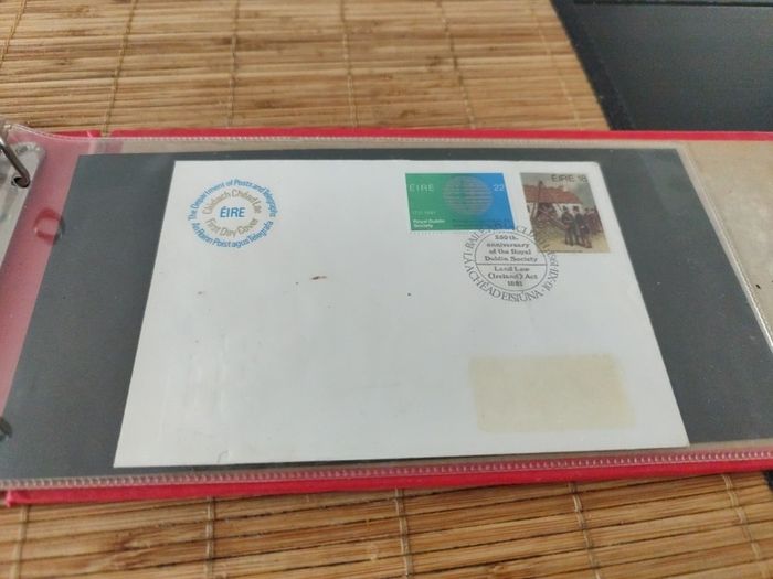 collection of Stamps in First Day Envelope