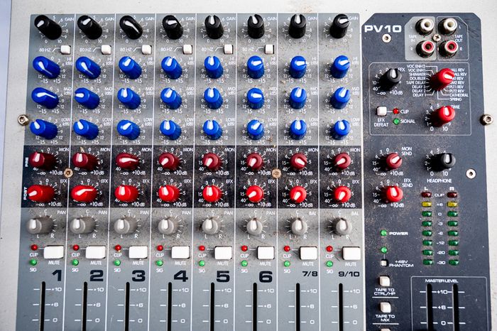 Peavey 10 Channell Mixer