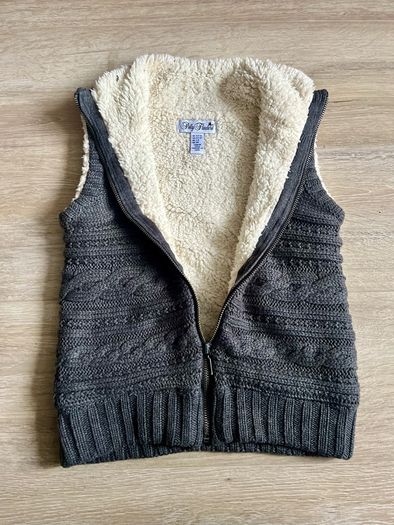 Knitted lined body warmer 7/8