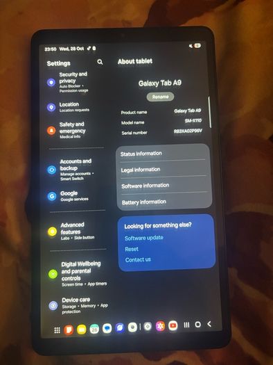 Samsung galaxy tab A9