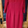 Veni Infantino ladies dress and jacket. Red Size 12 Image 4