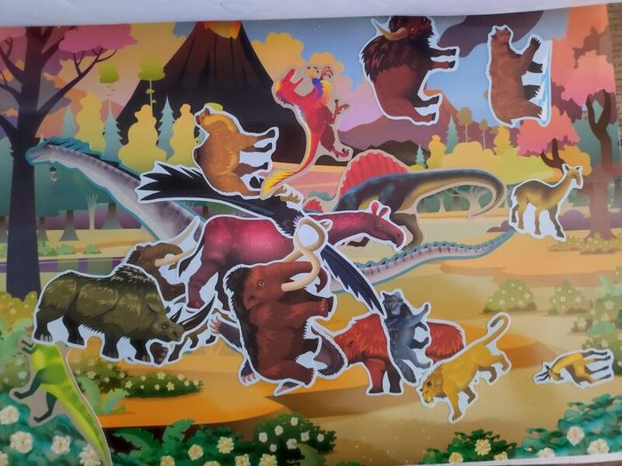 Melissa & Doug Reusable Puffy Stickers-Dinosaurs
