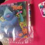 Trolls key chain colouring book and pen Image 2