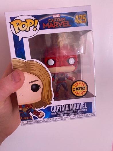 Captain Marvel Funko Pop CHASE