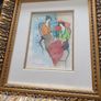 Pair of Tarkay watercolors (2 paintings)- PERFECT condition Image 10