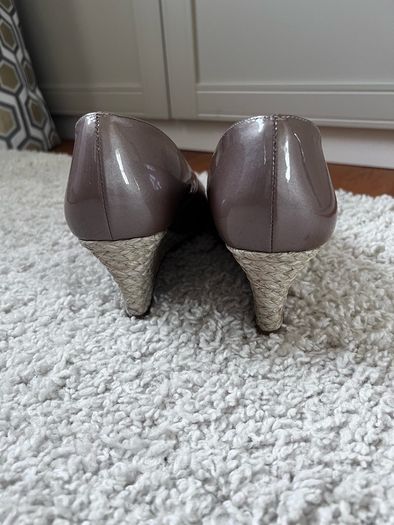 LK Bennett Champagne Wedges