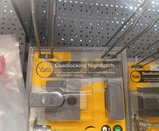Yale deadlocking night latch