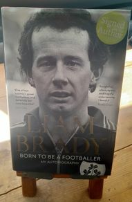 Liam Brady - Born To Be A Footballer - Signed Copy