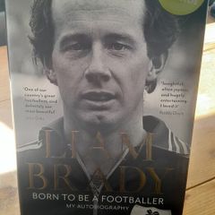 Liam Brady - Born To Be A Footballer - Signed Copy