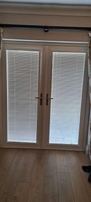 French door blinds