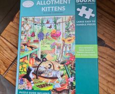 Allotment Kittens 500XL Large Piece Jigsaw Puzzle