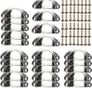 24 Pcs Shell Cup Handles, Semi Circle Drawer Pull Handle, Metal Kitchen Cupboard Cabinet Dresser Door Handles Knobs, Retro Furniture Knobs (FREE POSTAGE) Image 9