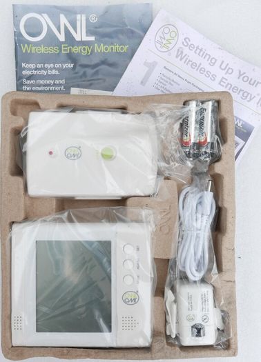Owl Wireless Electricity Monitor Energy Usage Meter NEW Boxed