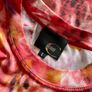 Just Cavalli Abstract Print Stretch Top - Size L - Designer Top Image 3